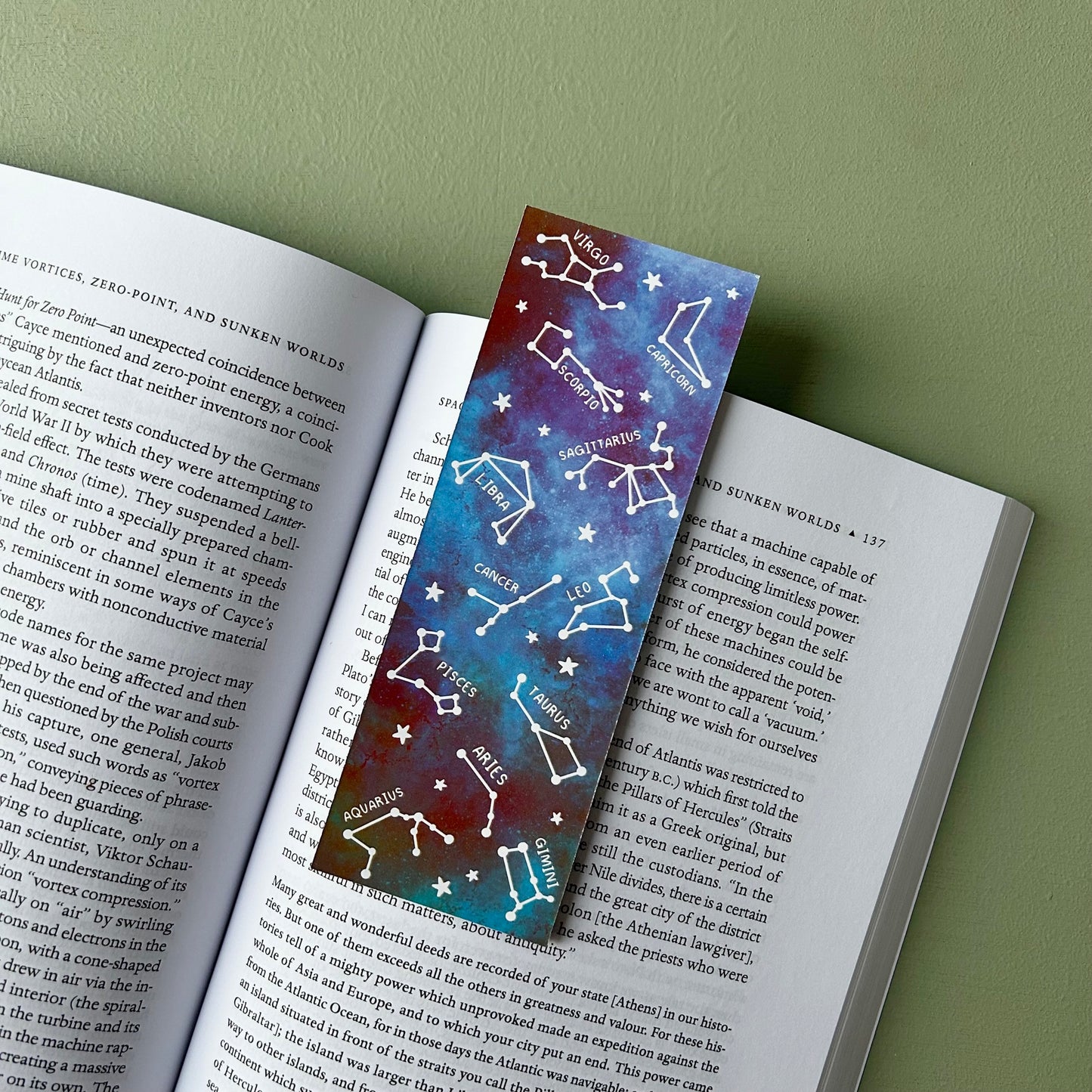 Zodiac Bookmark