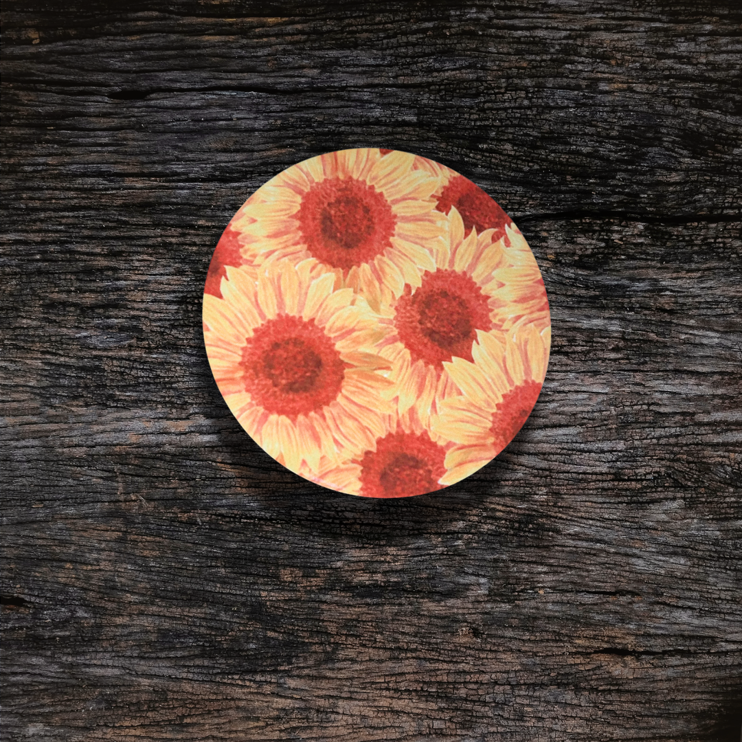 Sunflower Coaster