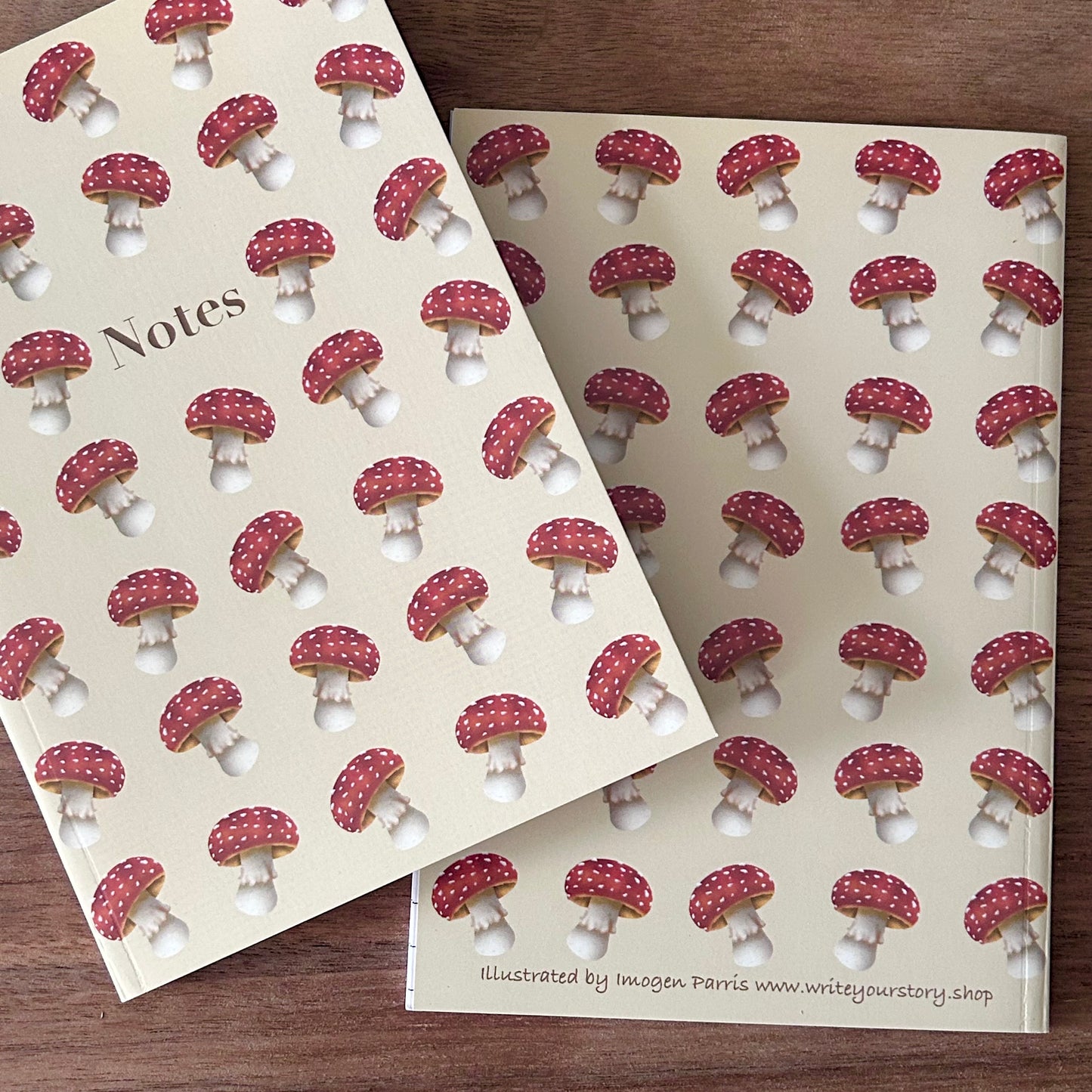 A6 Mushroom Notebook