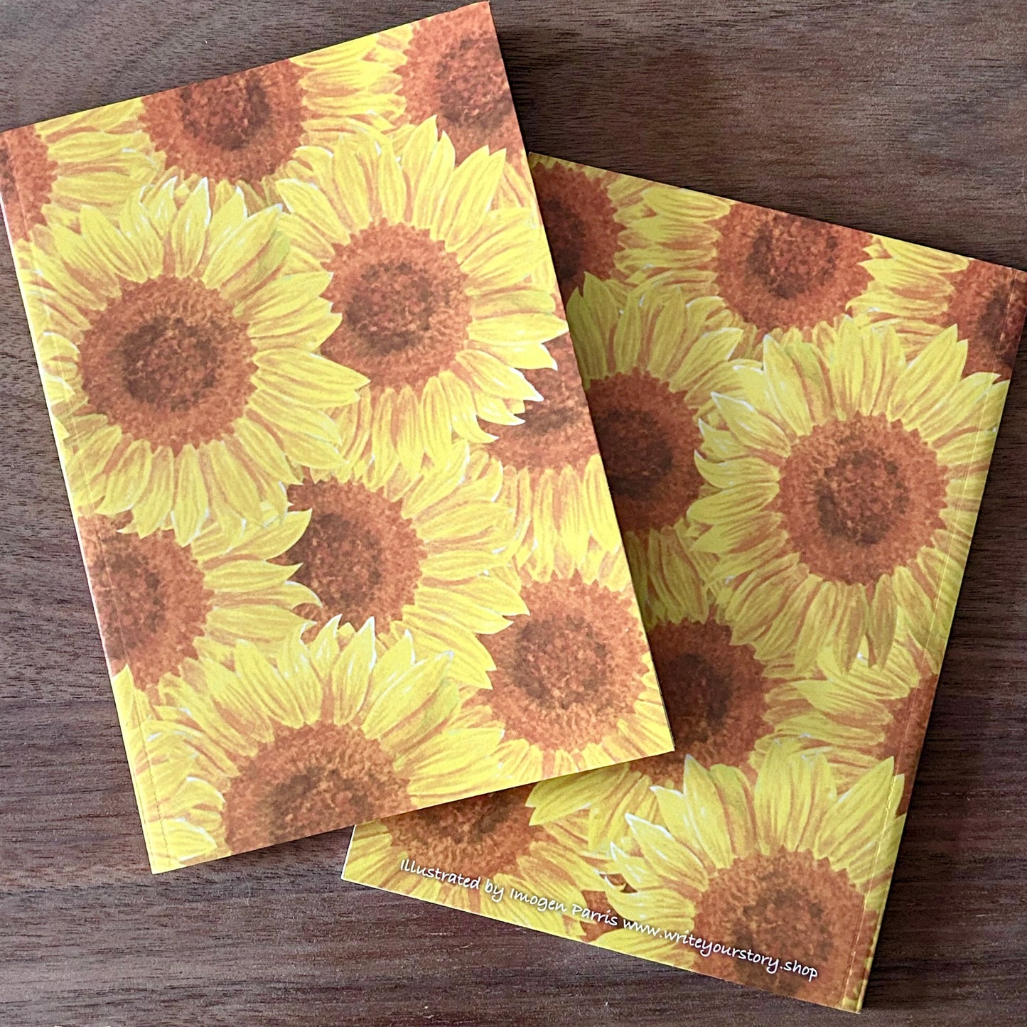 A6 Sunflower Notebook