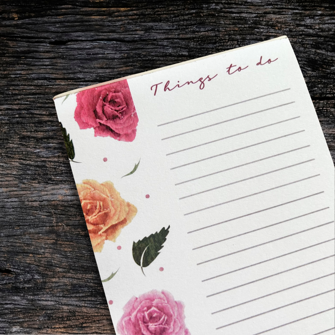 Roses DL Notepad
