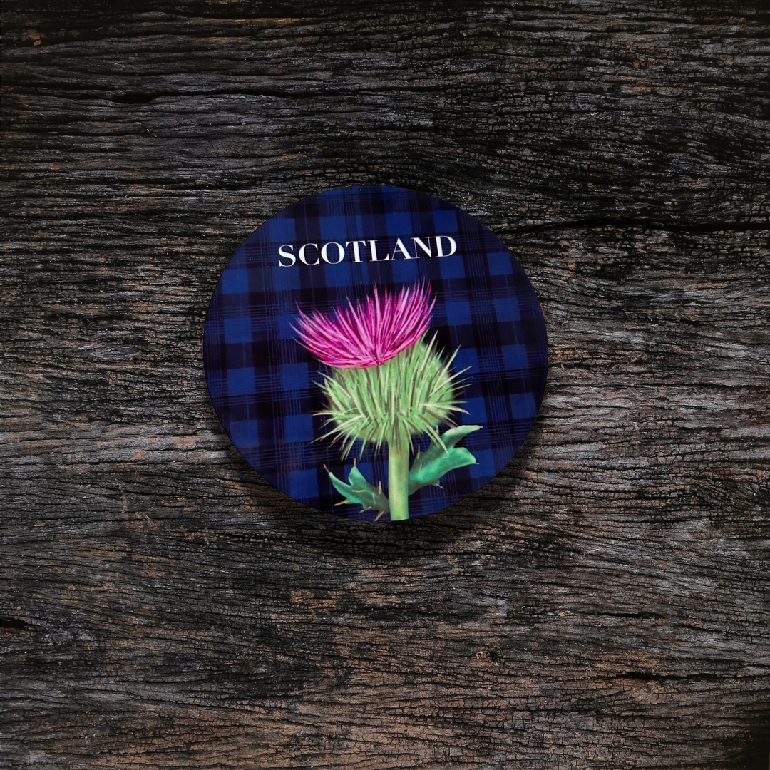 Blue Scotland Coaster