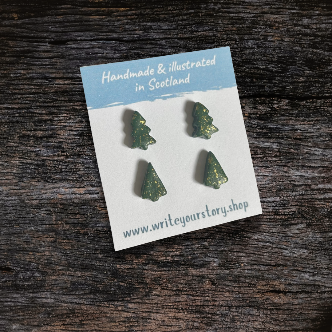 Tree Earring Studs