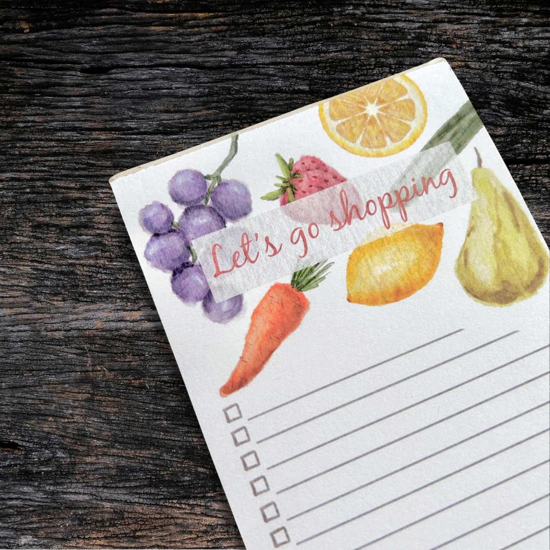 Shopping List Notepad