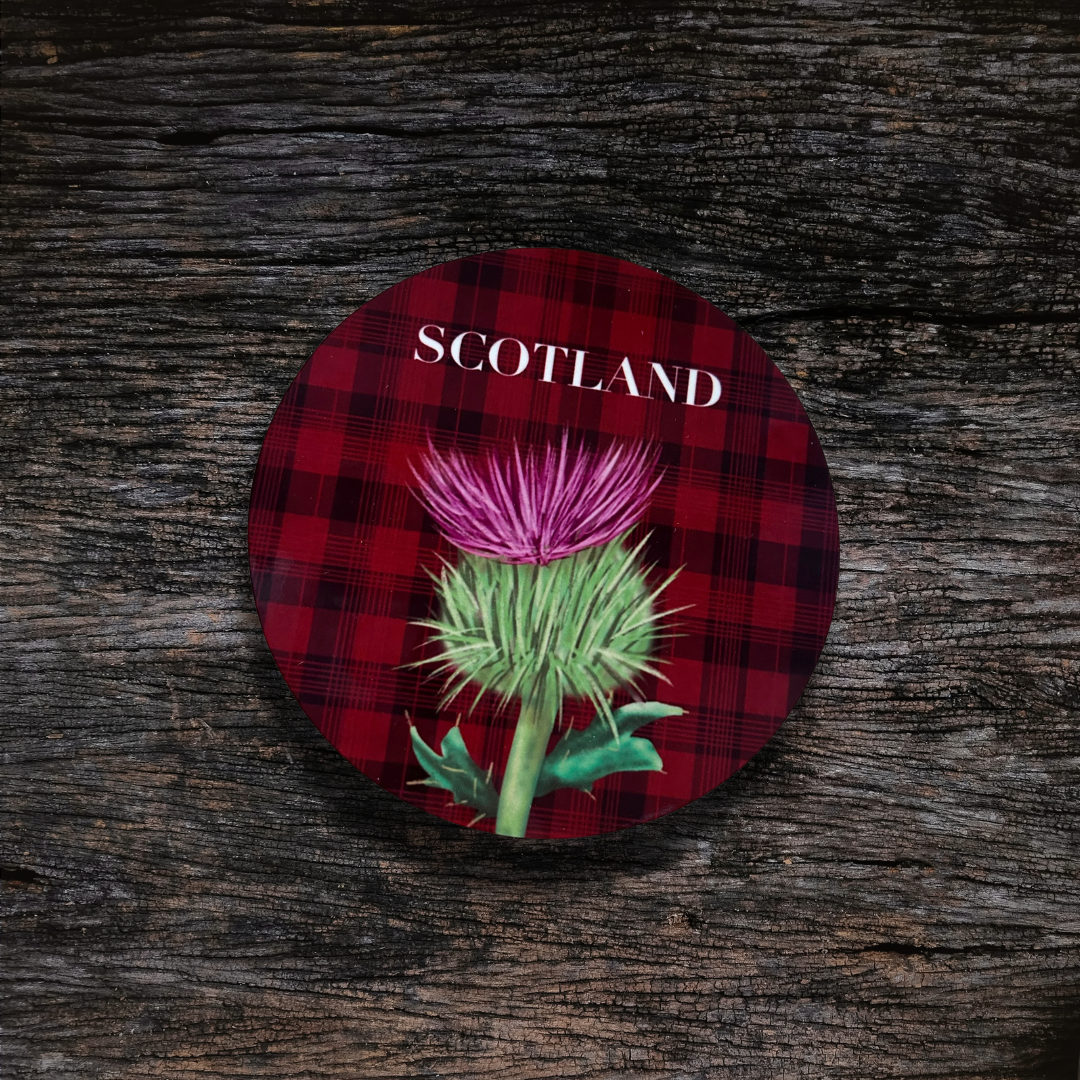Red Scotland Coaster