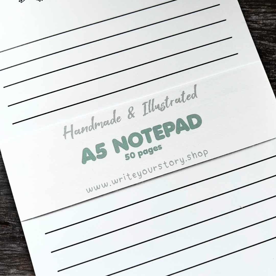 Geometric Dinosaur Notepad