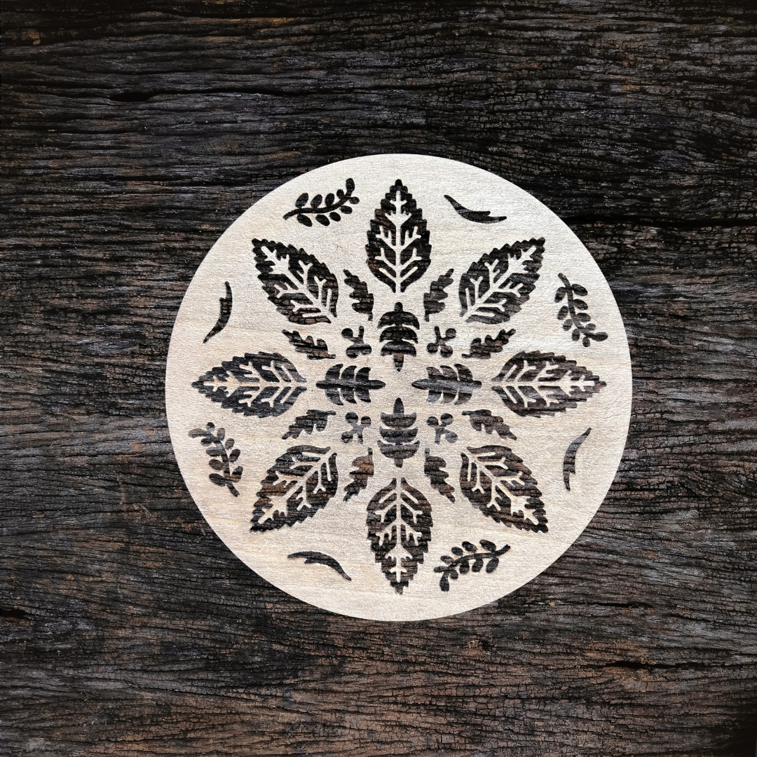 Woodland Wooden Coaster