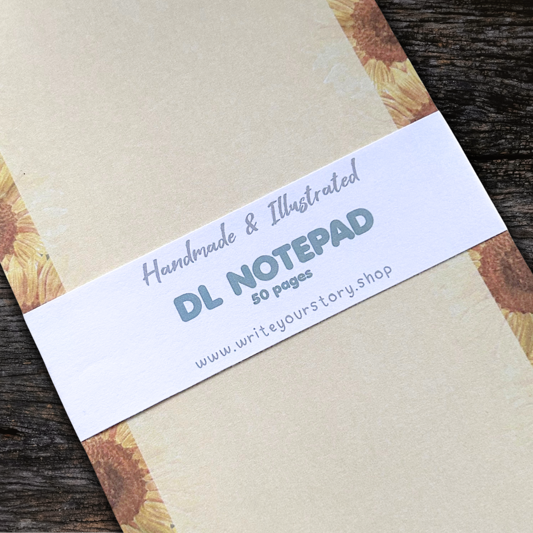 Sunflower DL Notepad