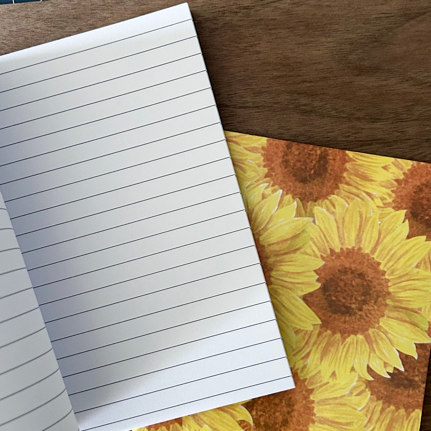 A6 Sunflower Notebook