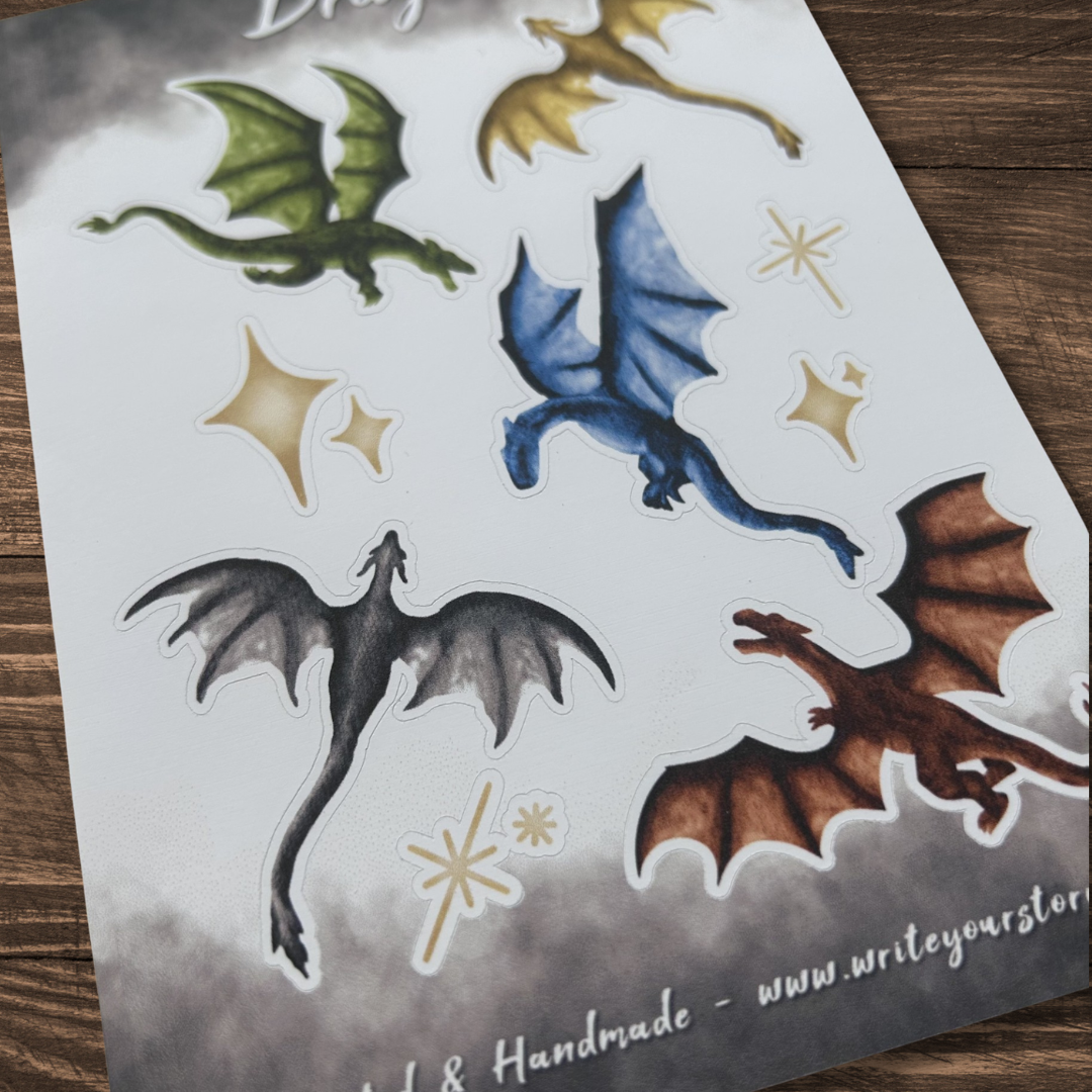 Dragon Sticker Sheet 2