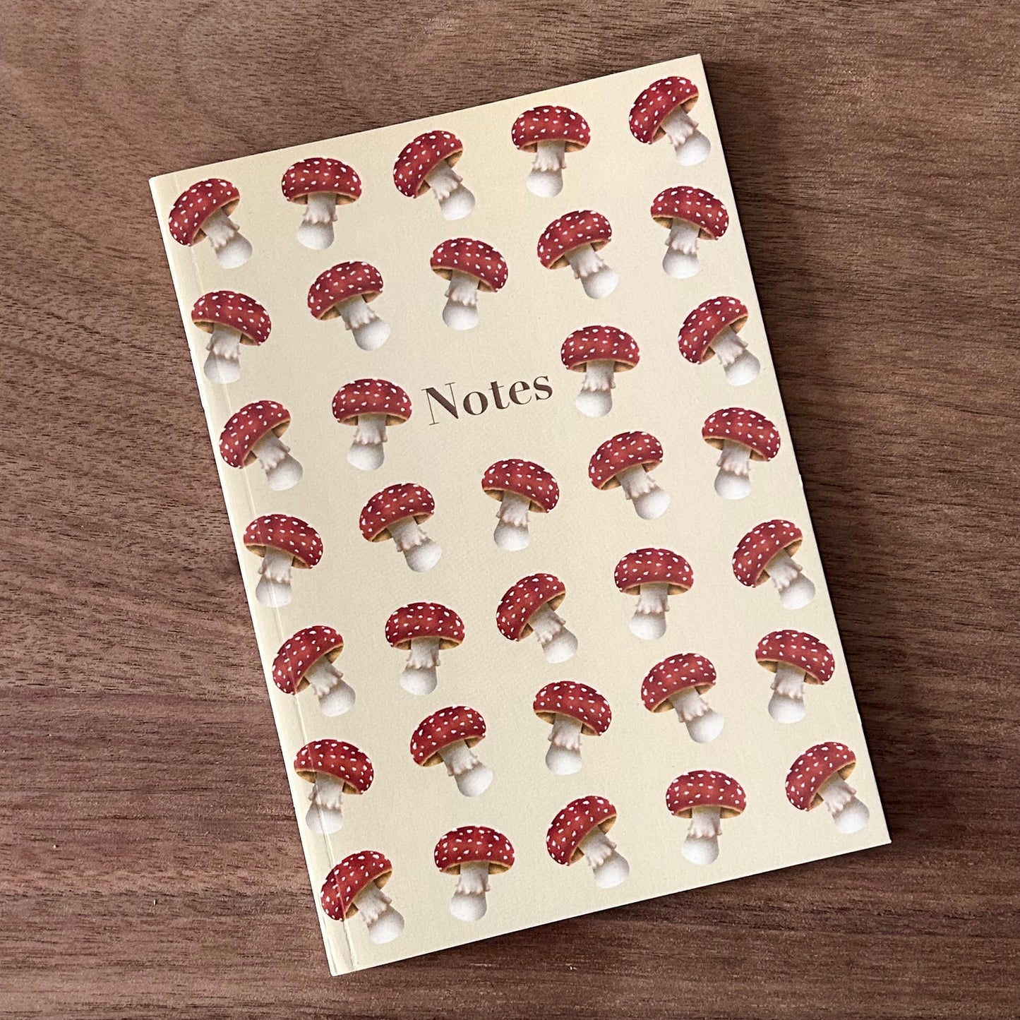A6 Mushroom Notebook