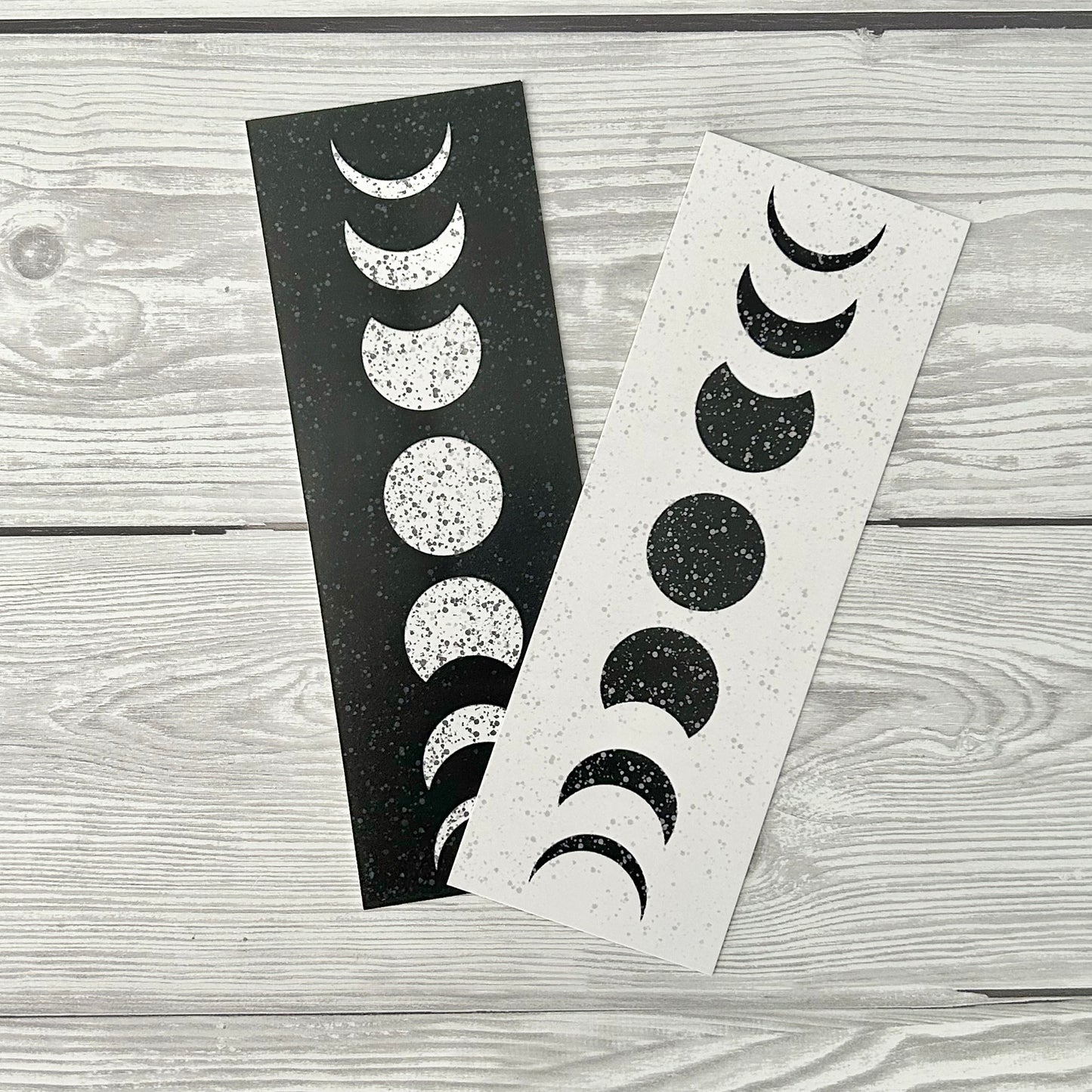 Double Sided Moon Bookmark