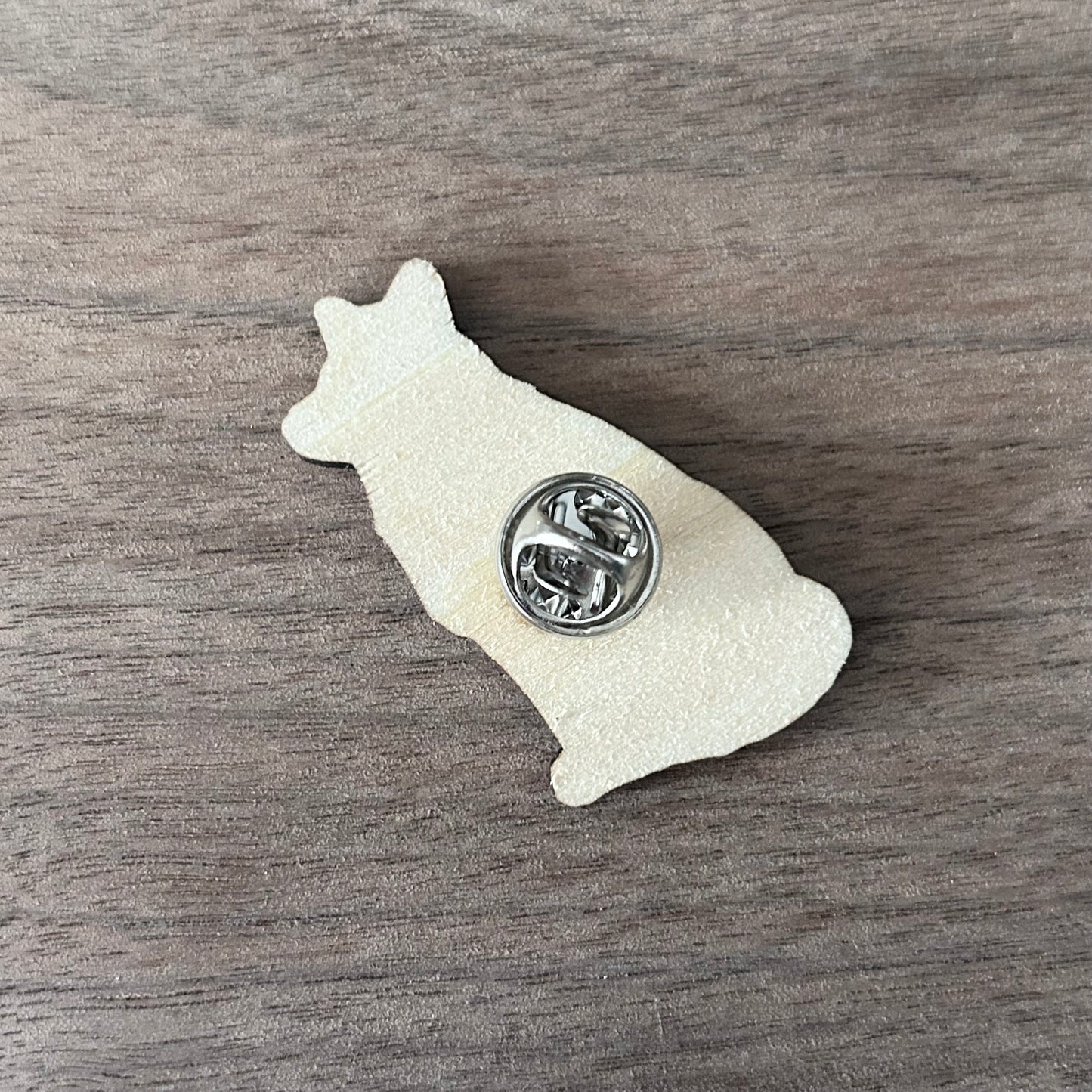 Fox Wooden Pin