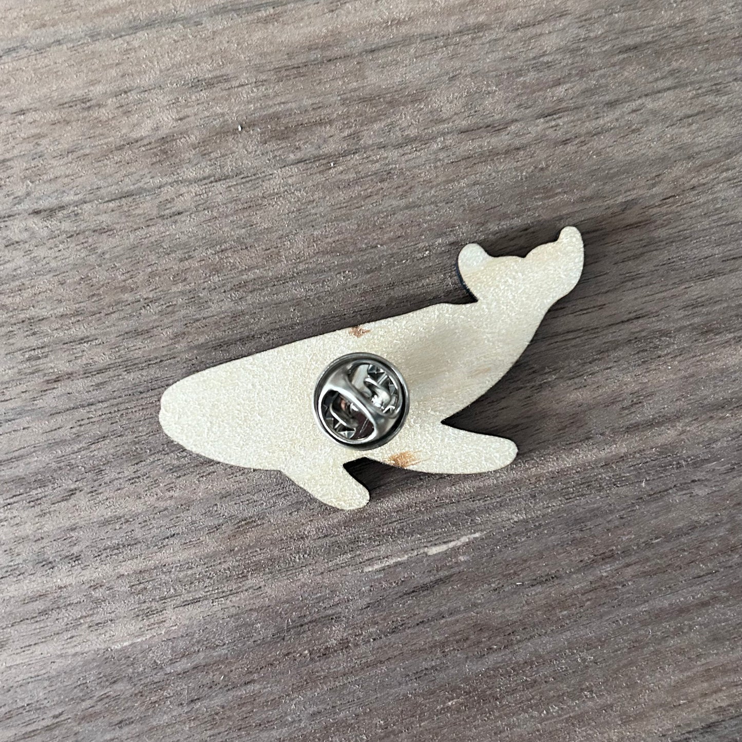 Whale Wooden Pin