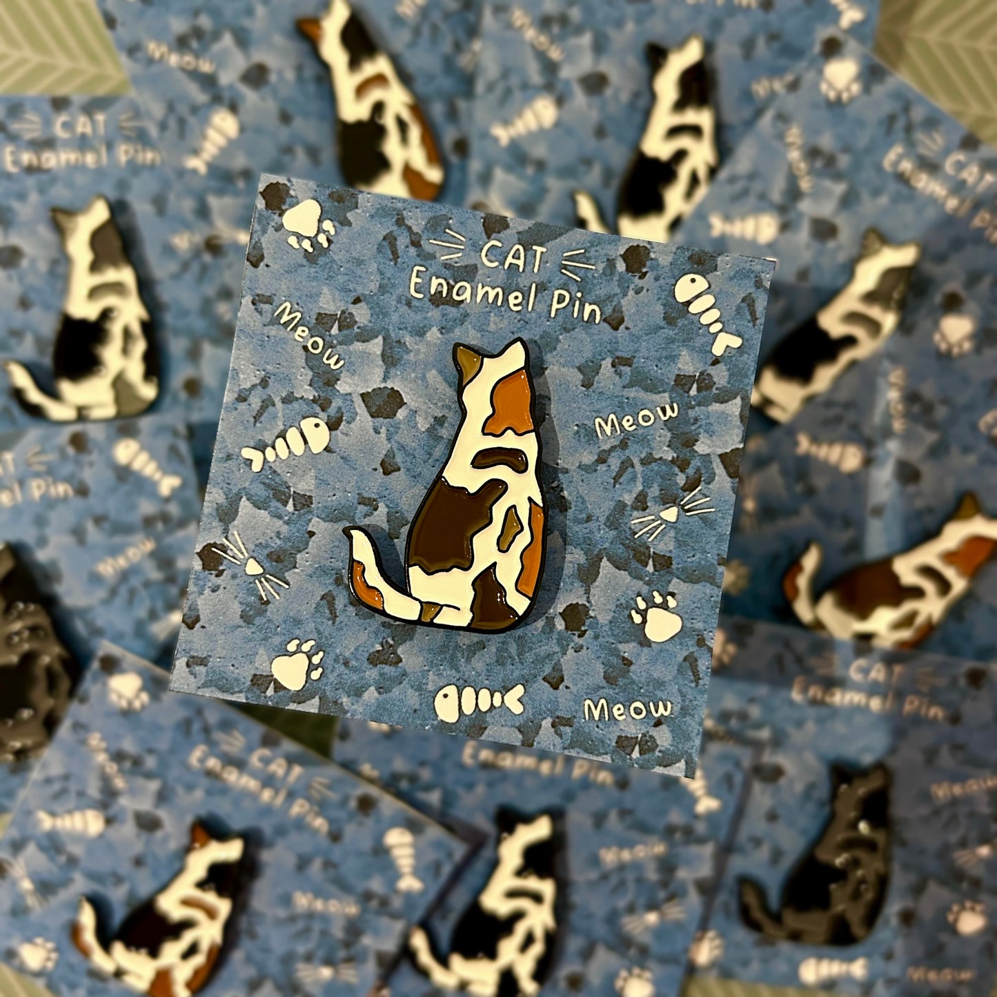 Cat Enamel Pin 3