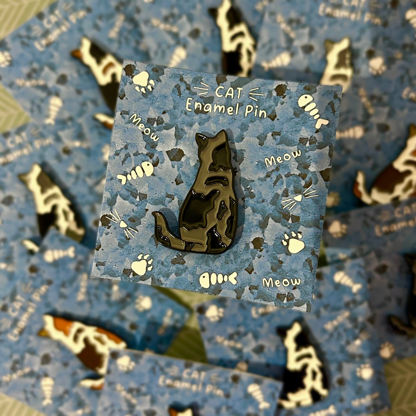 Cat Enamel Pin 4