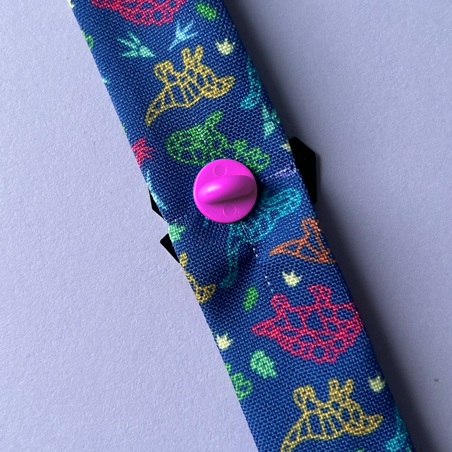 Amethyst Crystal Enamel Pin