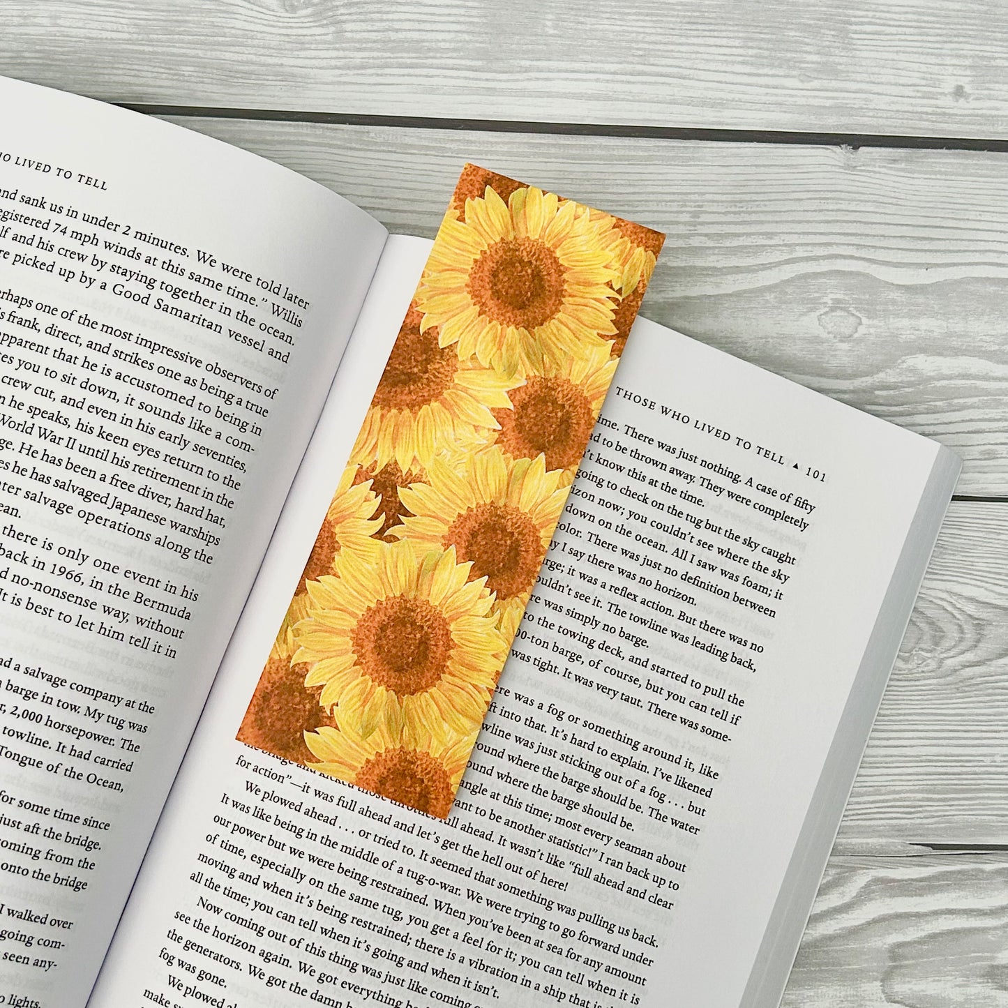 Sunflower Bookmark