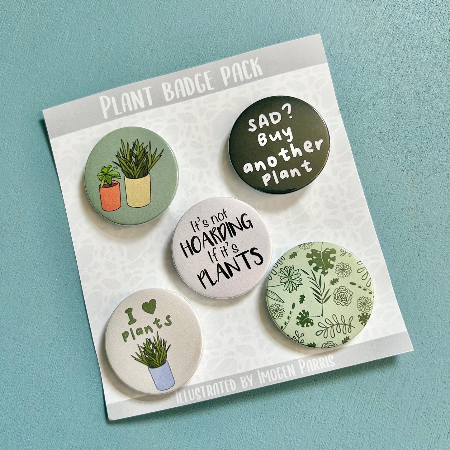 Plant Badge Pack