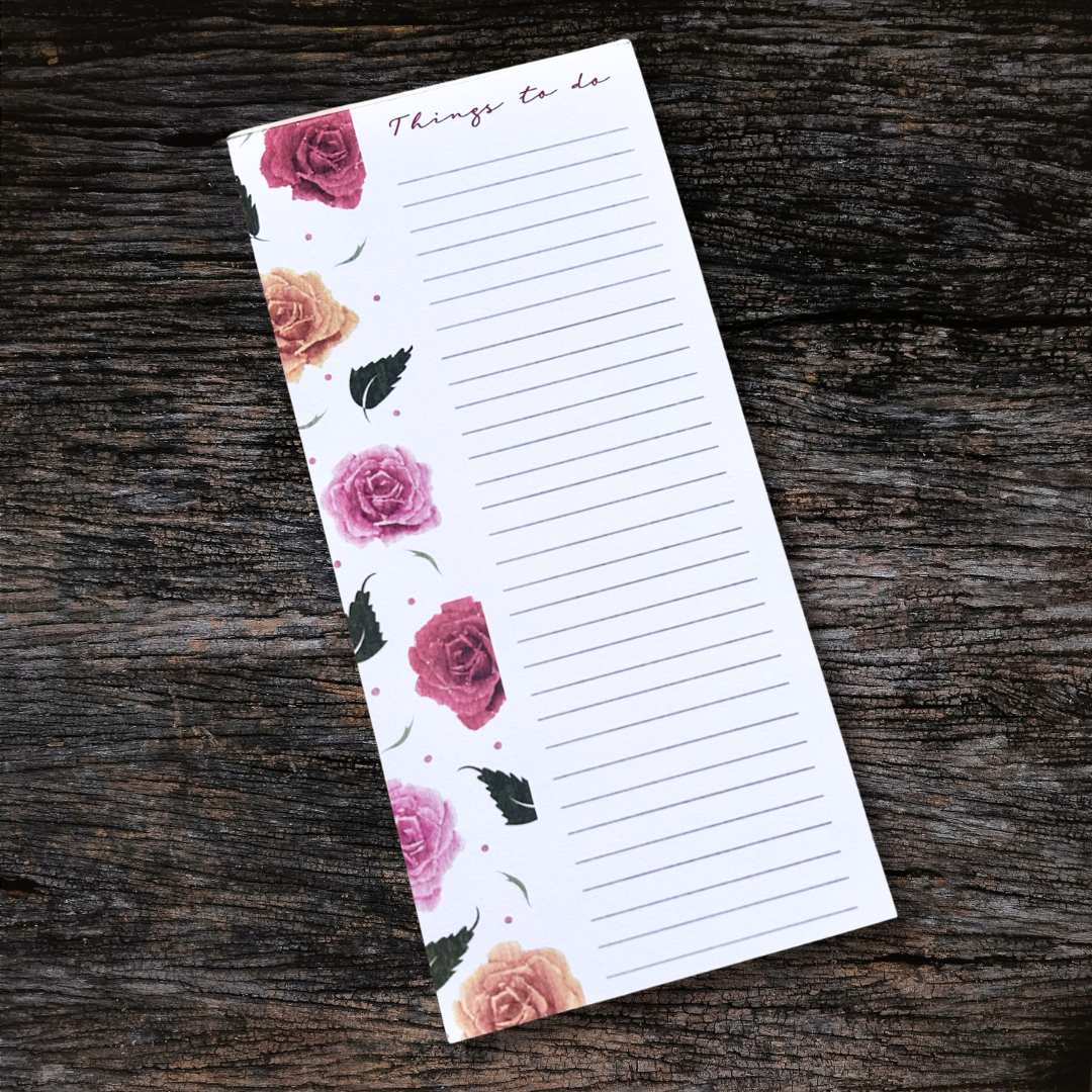 Roses DL Notepad