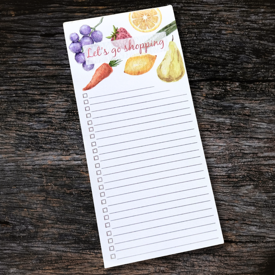 Shopping List Notepad