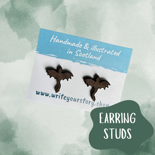 Dragon Earring Studs