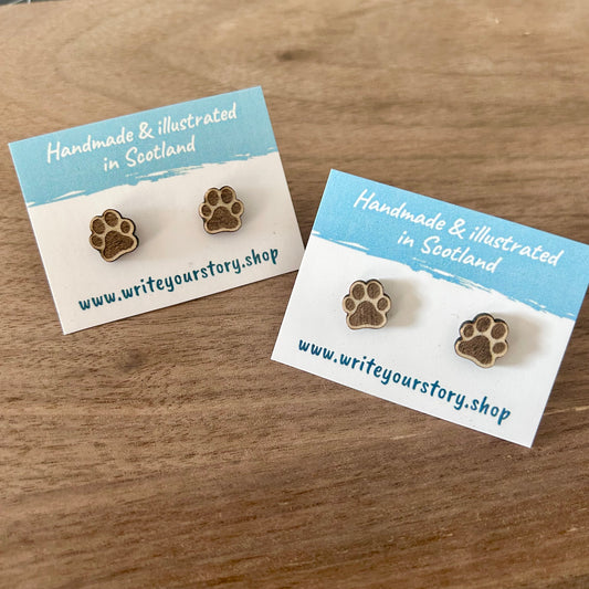 Paw Earring Studs