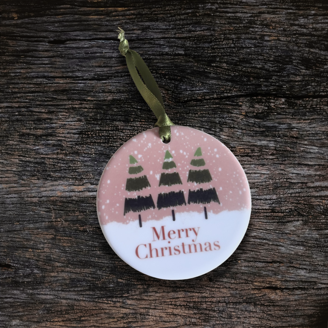 Tree Ceramic Christmas Decoration
