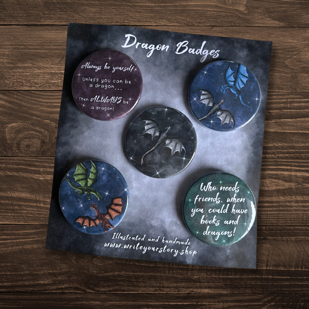 Dragon Badge Set