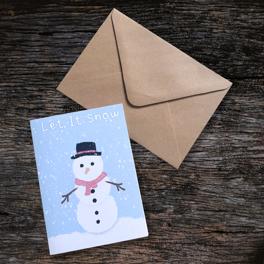 Snowman Christmas Card