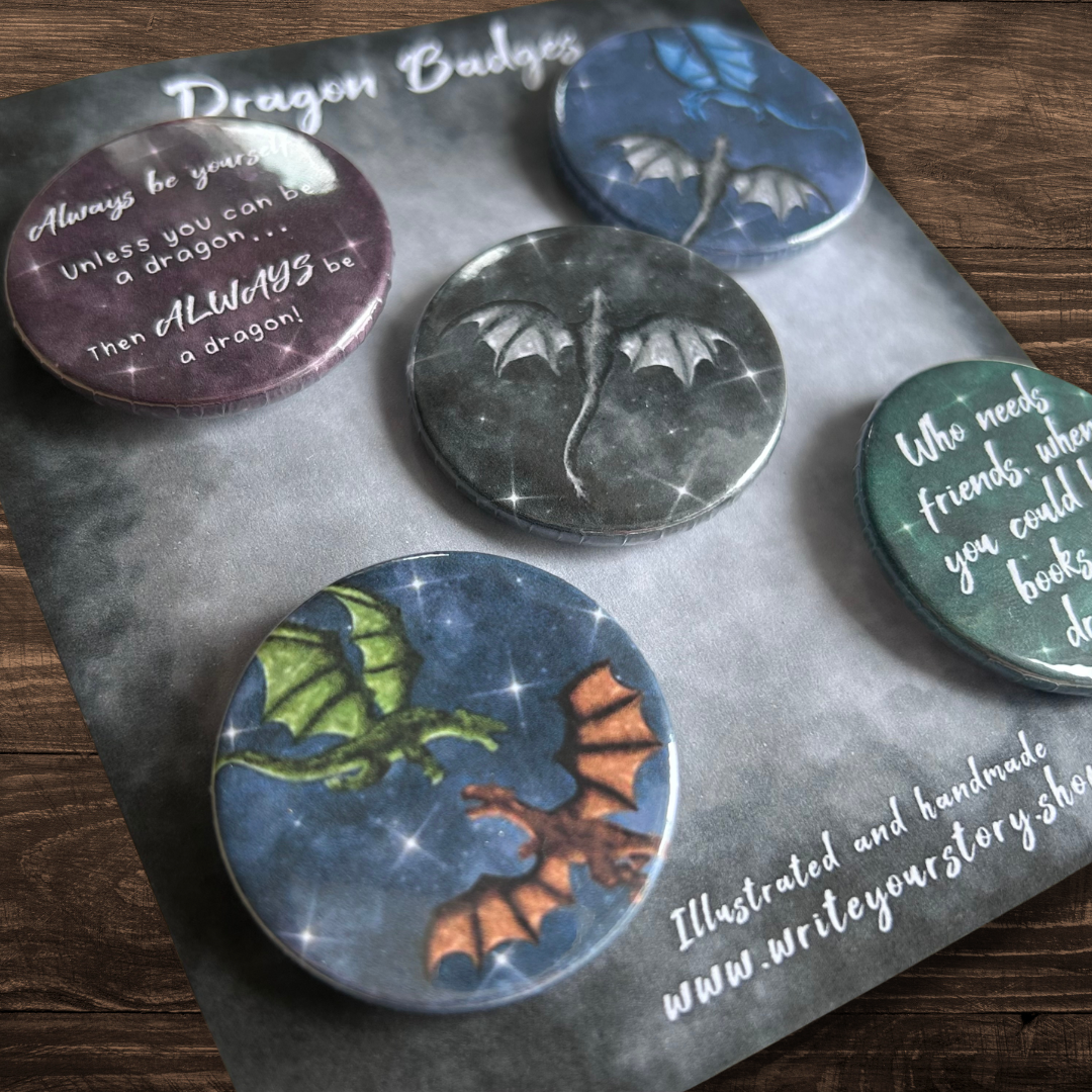 Dragon Badge Set
