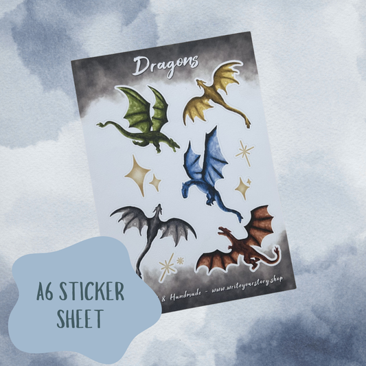Dragon Sticker Sheet 2