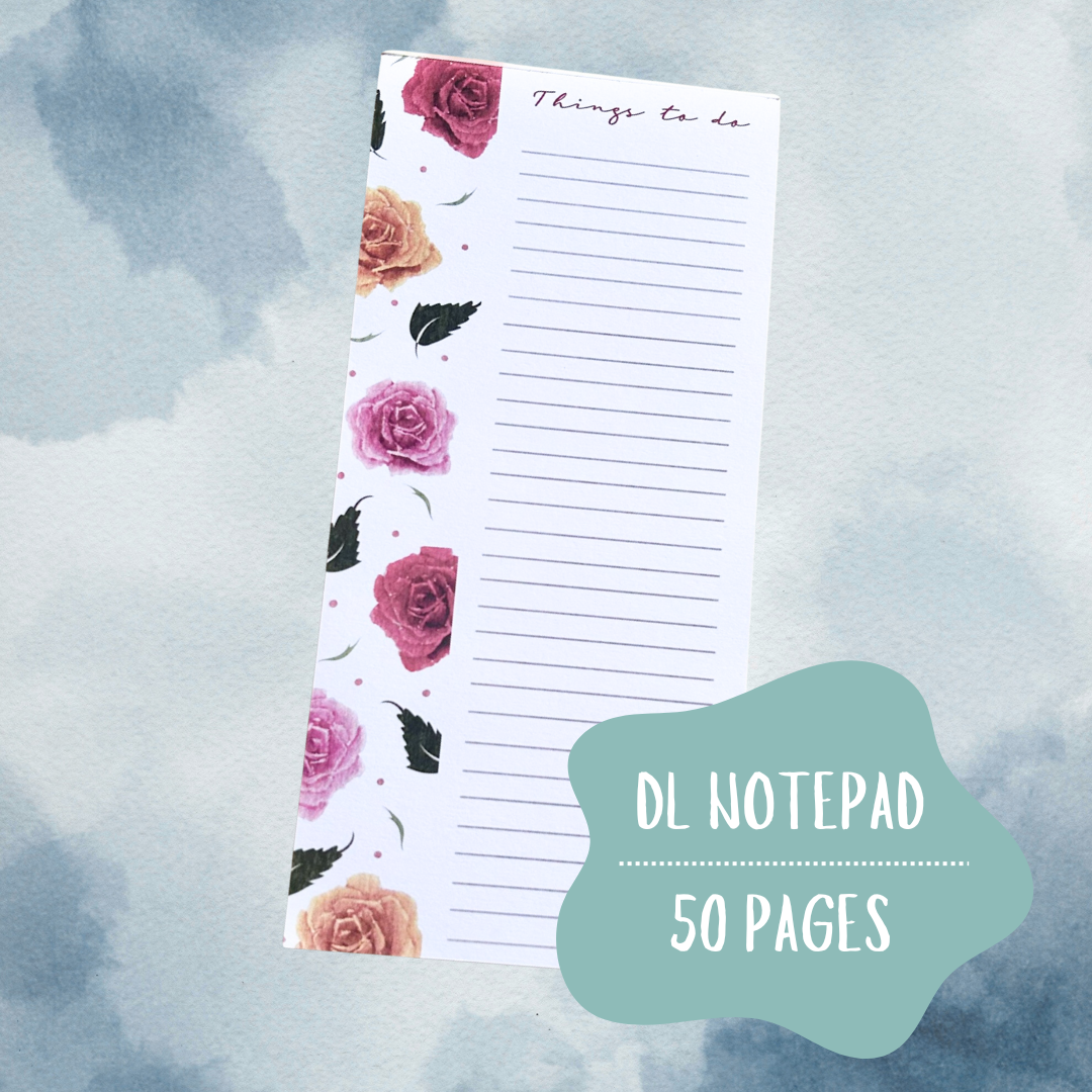 Roses DL Notepad