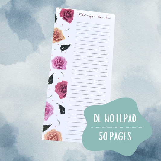 Roses DL Notepad