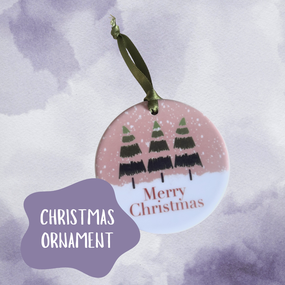 Tree Ceramic Christmas Decoration