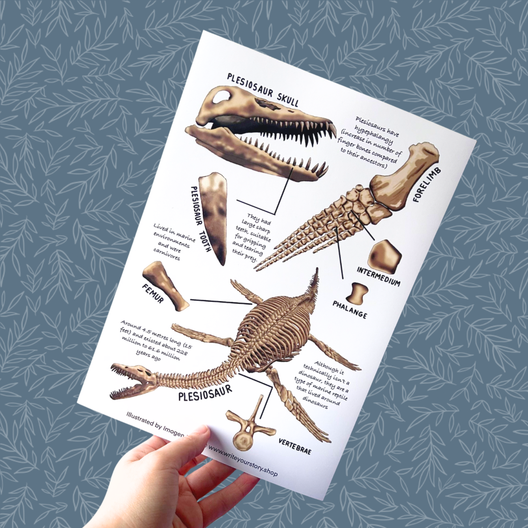 Plesiosaur Art Print