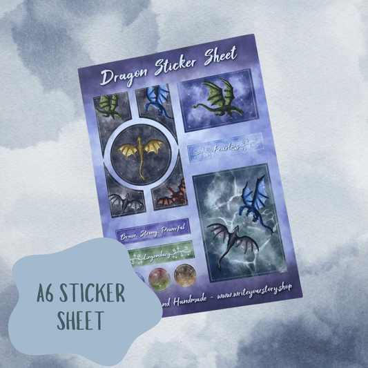 Dragon Sticker Sheet 1