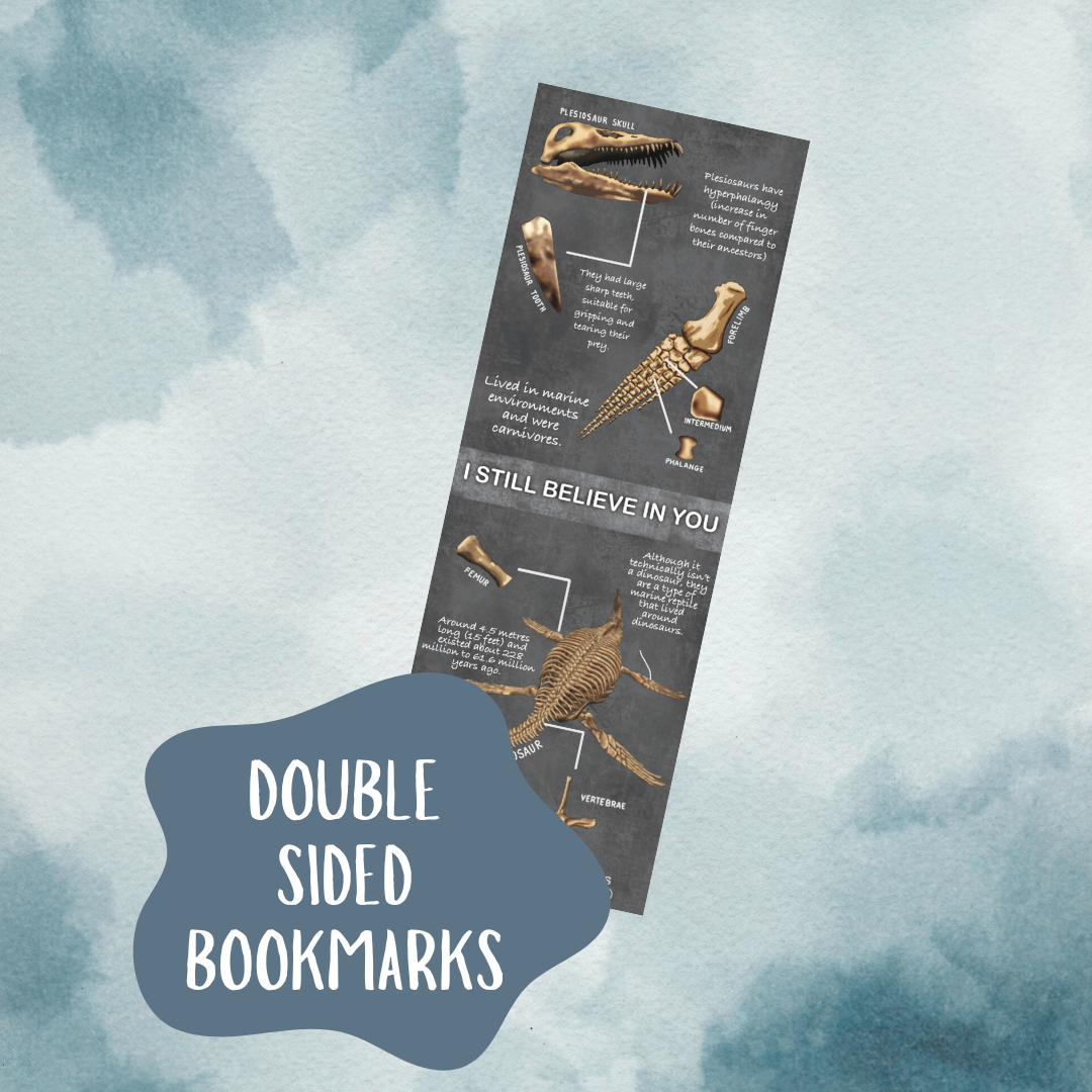 Plesiosaur Bookmark