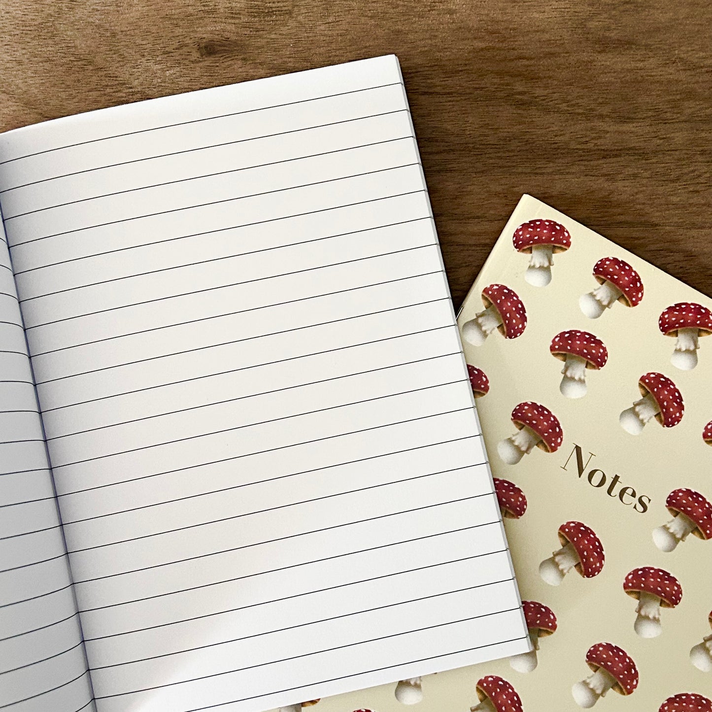 A6 Mushroom Notebook